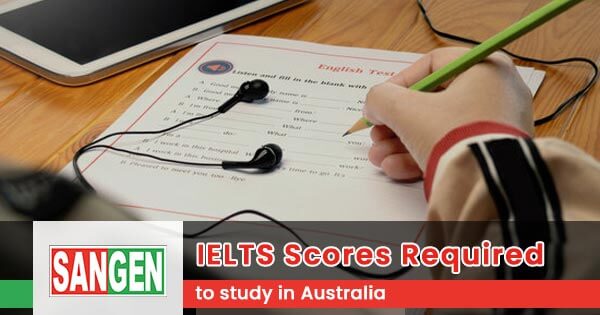 IELTS scores required to study in Australia