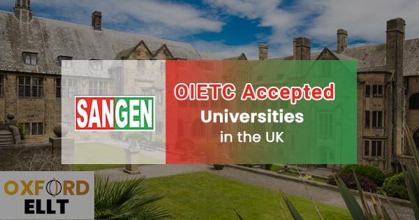 OIETC accepted universities in the UK